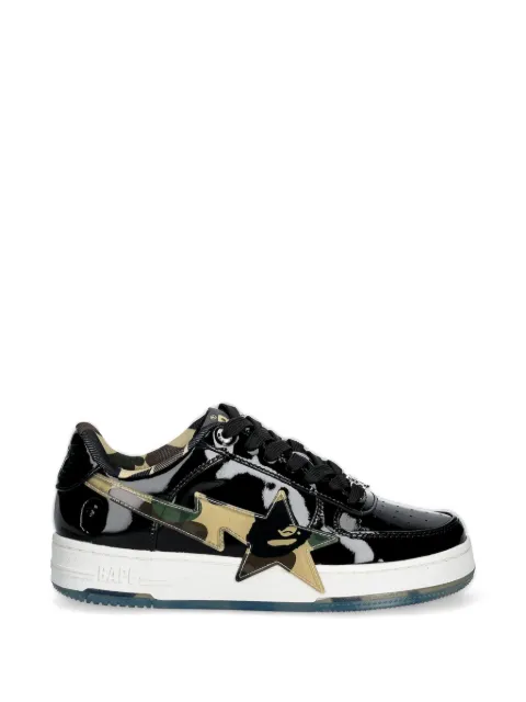 A BATHING APE® camouflage-pattern sneakers Black 001FWL302308L