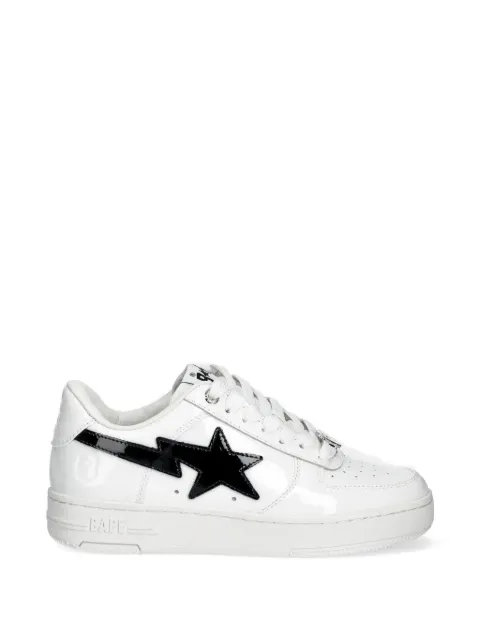 A BATHING APE® star-embellishment sneakers White 001FWL802301L