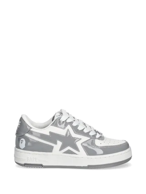 A BATHING APE® star-embellishment sneakers White 001FWL802305L