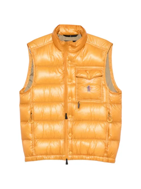 Moncler Grenoble pocket padded gilet Yellow L10971A00008597X6