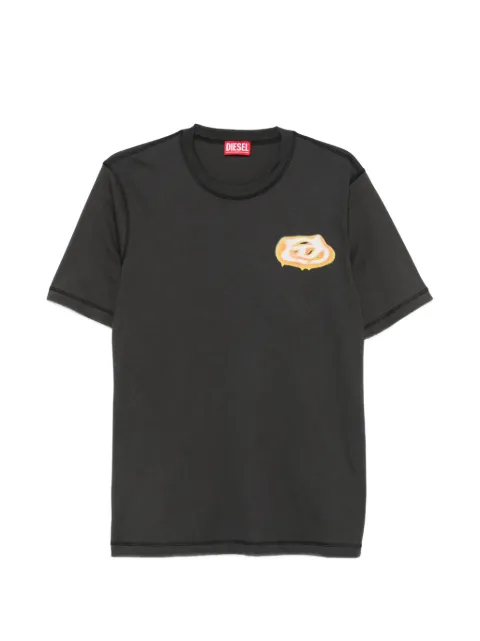 Diesel T-Adjust-V7 graphic T-shirt Grey A202840PLAT