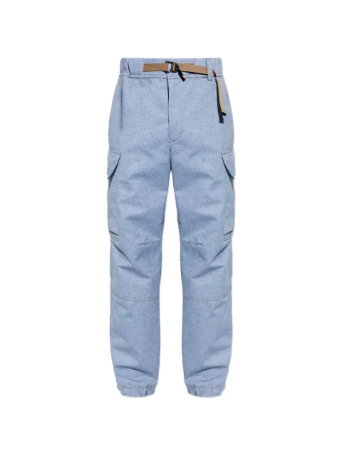 Moncler Grenoble belt cargo trousers Blue L10972A00004599BN