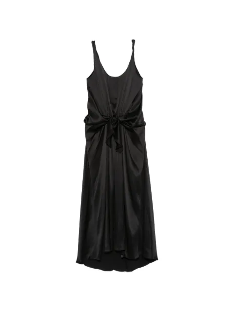 JW Anderson knot maxi dress Black DR0503PG1897