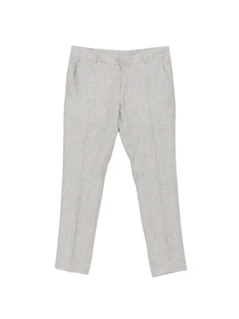 Daniele Alessandrini pinstripe-pattern trousers Grey P2847S24004200