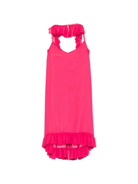 JIJIL JOLIE ruffle-trimmed sleeveless midi dress Pink JCE20AB062
