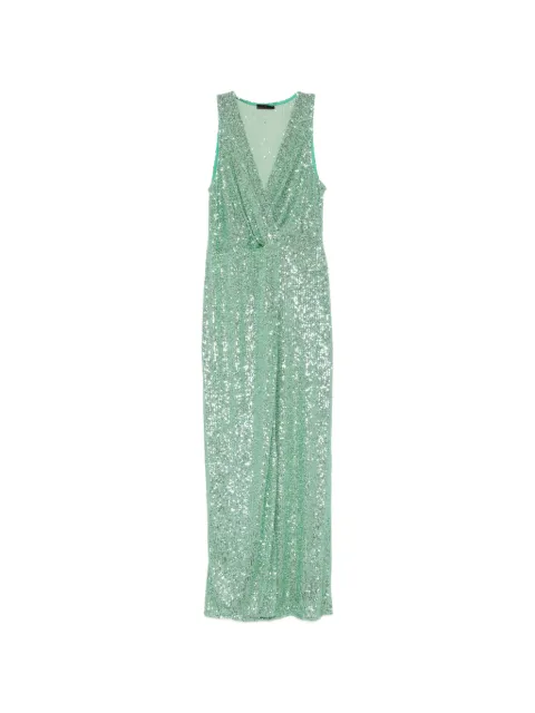 Hanita sequin-embellished maxi dress Green HV25072679