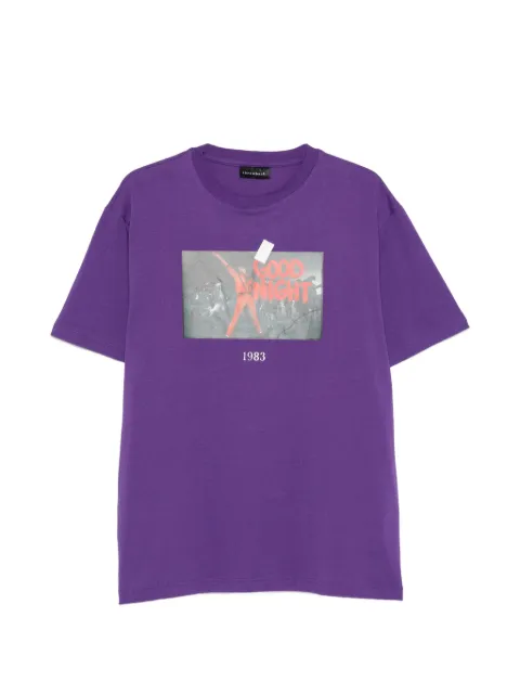 Throwback. graphic-print T-shirt Purple TBTMJTHRILLER