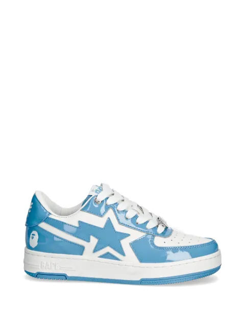 A BATHING APE® star-embellishment sneakers Blue 001FWL802305L