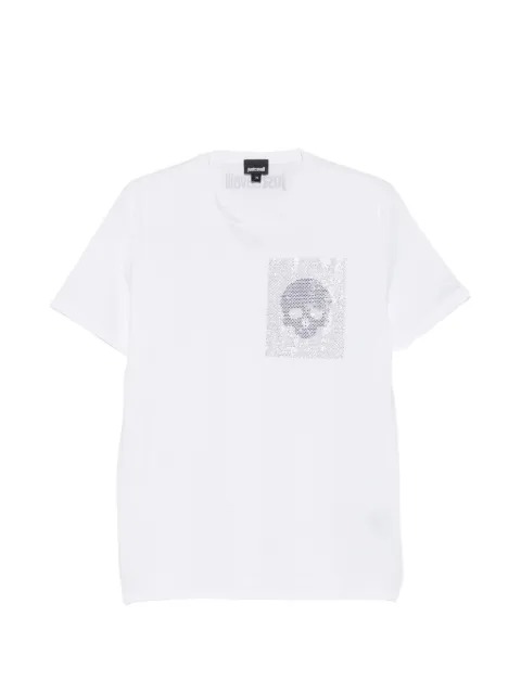 Just Cavalli skull-motif T-shirt White S03GC0588N20663
