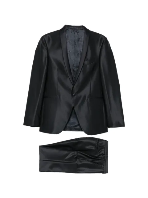 Carlo Pignatelli satin-finish s suit Blue 44UU846C106525