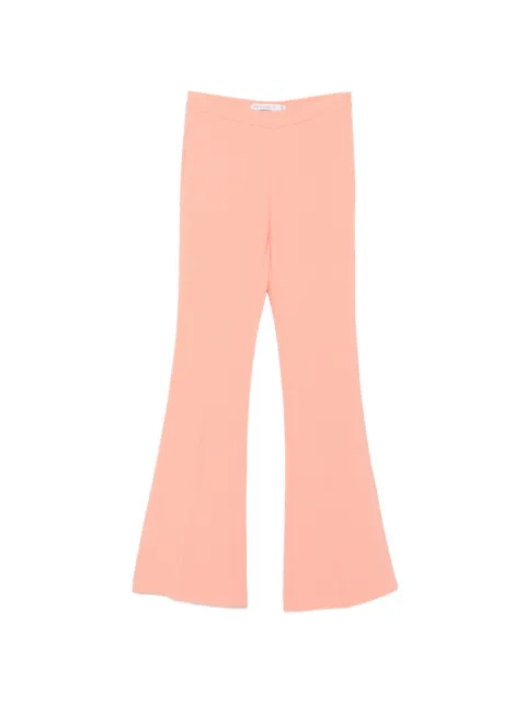 SIMONA CORSELLINI flared trousers Orange P22CPPA02901