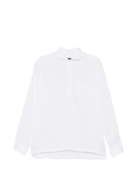 Brian Dales chest-pocket polo shirt White BS429WST8504