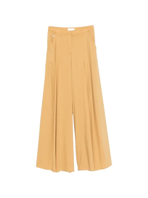 JIJIL JOLIE pleated palazzo pants Yellow JPE21PA0850PP0003