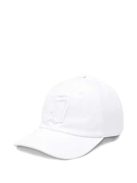 DONDUP logo-embroidered baseball cap Green UQ077Y00402UXXX