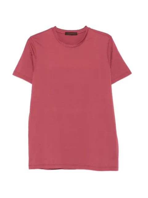 Jeordie's raw-edge short-sleeve cotton T-shirt Pink 80650