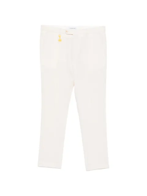 Manuel Ritz belt-loops trousers Neutrals 3232P1648223178
