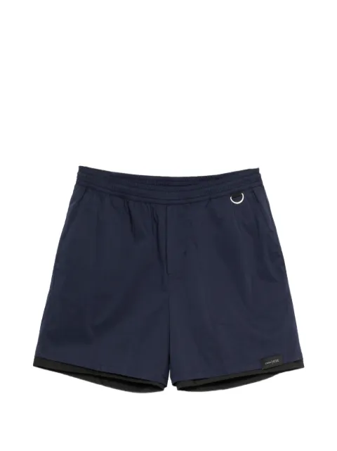 Low Brand logo-patch shorts Blue L1PSS226480