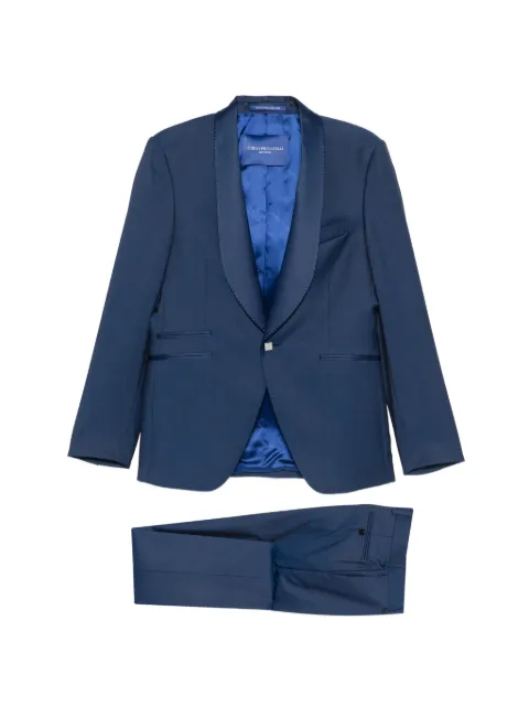 Carlo Pignatelli single-breasted suit Blue 44UU835L107367