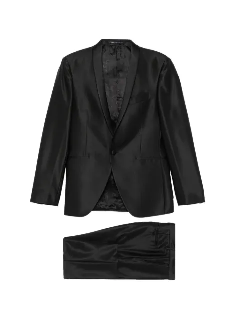 Carlo Pignatelli satin-finishl suit Black 44UU846C106525
