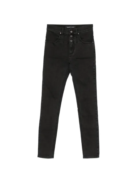 Karl Lagerfeld button-fly skinny jeans Black KLWP002900947