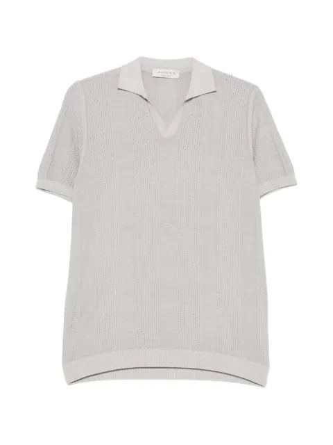 Jeordie's polo-collar T-shirt Grey 95535718
