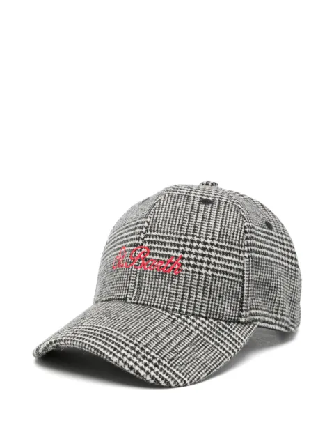 MC2 Saint Barth check-pattern baseball cap Grey BASB0007