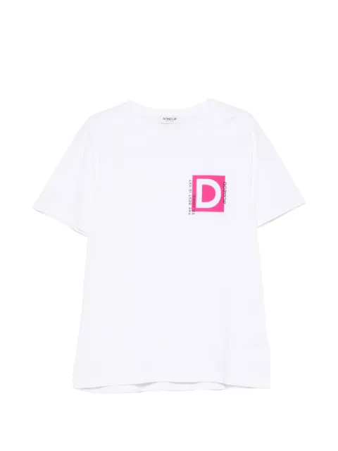 DONDUP crew-neck T-shirt White US198JF0271TCE4DU000
