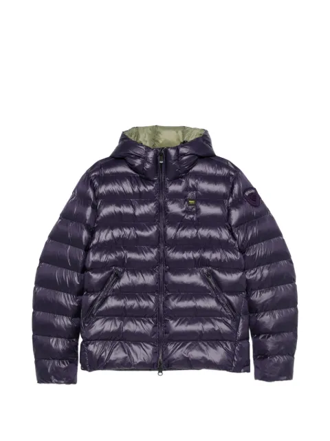 Blauer hooded quilted jacket Blue 21WBLUC02079