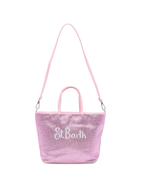 MC2 Saint Barth mini Strass tote bag Pink SBM000103726H