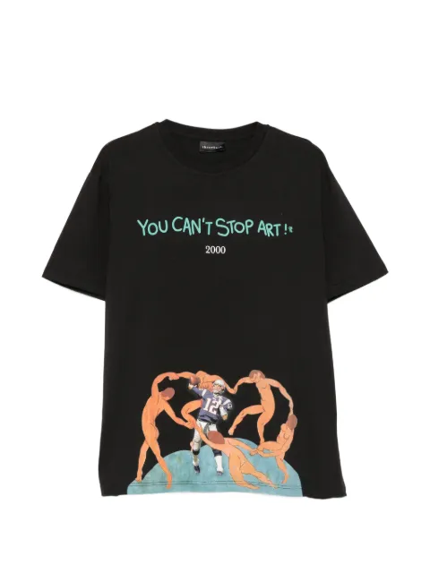 Throwback. graphic-print T-shirt Black TBTTOMNERO