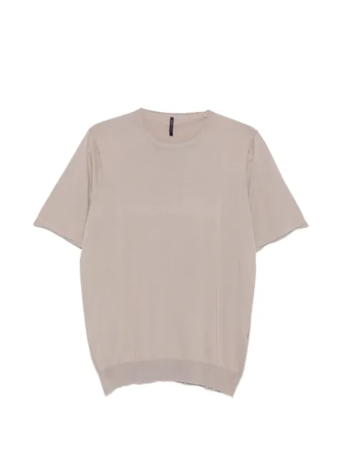 Jeordie's short-sleeve knitted T-shirt Neutrals 60554326