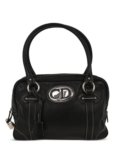 Christian Dior Pre-Owned 2006 top-handle leather tote bag Black 155032