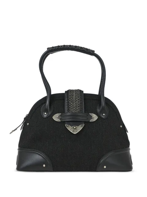 Christian Dior Pre-Owned 2007 Jeanne canvas tote bag Black 155030