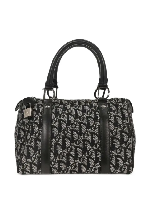 Christian Dior Pre-Owned 2003 trotter duffle tote bag Black 145299