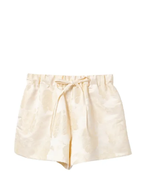Simone Rocha floral drawstring trousers Neutrals SMRSP420536XQIVX006