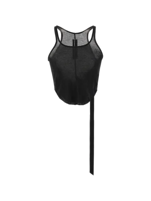 Rick Owens DRKSHDW sleeveless cropped top Black DS01F4100BH