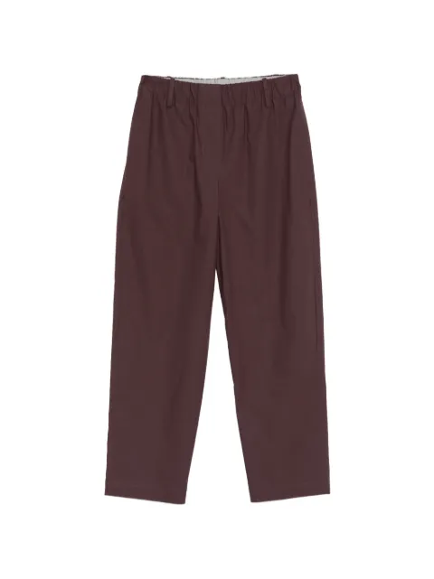 Alysi poplin trousers Brown 116118P6015