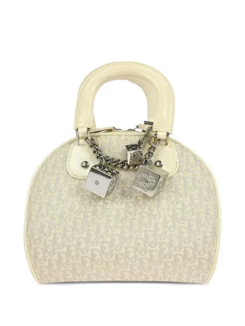 Christian Dior Pre-Owned 2004 Gambler Dice tote bag Neutrals 154829