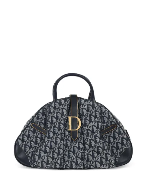 Christian Dior Pre-Owned 2002 Trotter Saddle tote bag Blue 125342