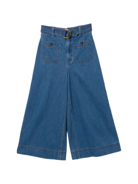 ZIMMERMANN Culottes jeans Blue 7507PS26R