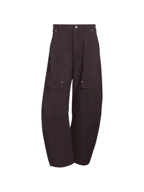 adidas Originals canvas cargo trousers Brown KG6442