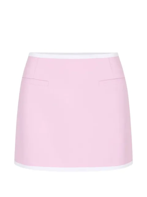 Iceberg contrasting-edges mini skirt Pink C0115142