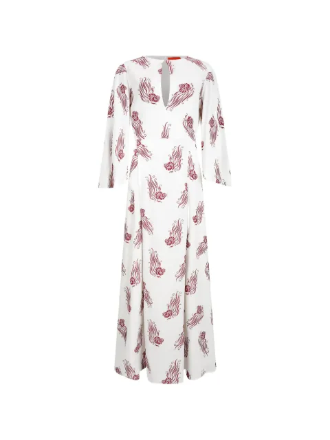 La DoubleJ floral dress White DRE0985JCQ132LEM3