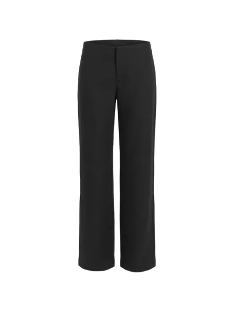 Reformation Vida low rise linen trousers Black 1315186BLK