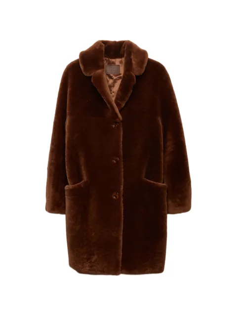 Prada shearling coat Brown 56A158SOOO132Y