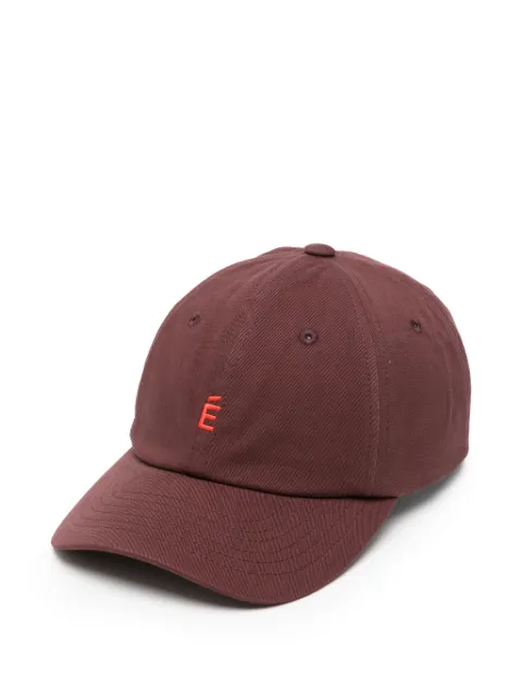 Études Studio logo-embroidered cap Brown E26NMACC90152