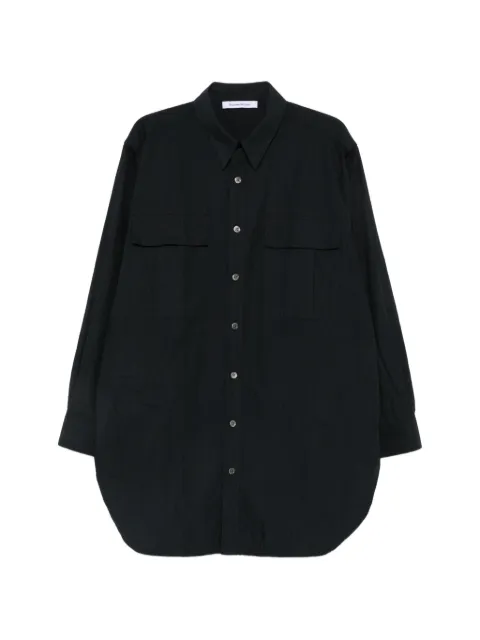 Études Studio chest-pocket long-sleeve shirt Black E26MMOUT38399