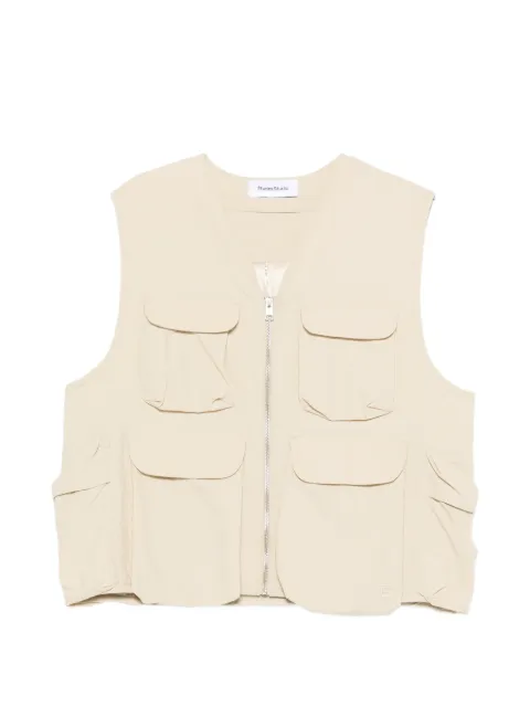 Études Studio multipocket vest Neutrals E26MMOUT724