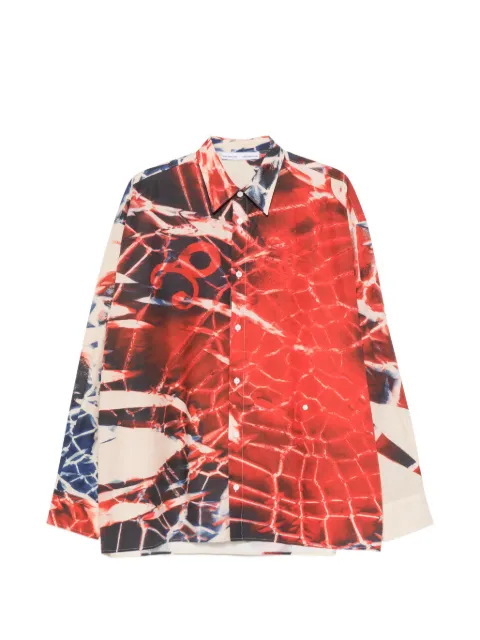 Études Studio x Maia Ruth Lee oversized shirt Red E26MCSHI35298