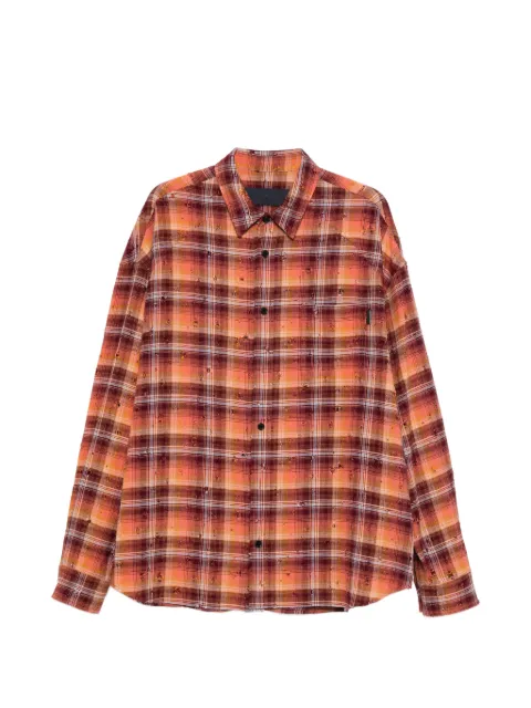 Juun.J distressed shirt Orange JC6364P01